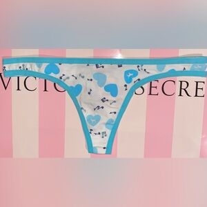 New Vintage Victoria’s Secret PINK Cotton Thong Panties Rare Vintage PINK Y2K